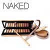 URBAN DECAY NAKED PACK OF 3: 12 PCS CLASSIC EARTHTONE EYE SHADOW PALETTE + ULTRA DEFINITION PRESSED FINISHING POWDER + SOFLT LASTING EYELINER PEN